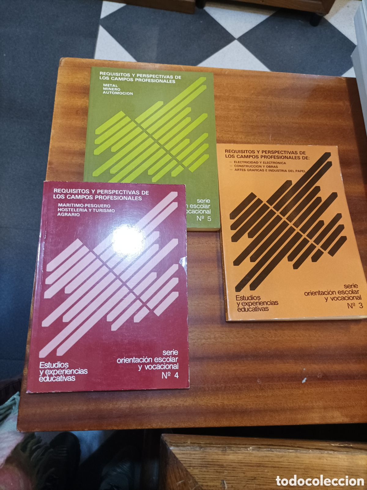 Gebrauchte B&uuml;cher: REQUISITOS Y PERSPECTIVAS D&Eacute; LOS CAMPOS PROFESIONALES N3,4,5. EDICI&Oacute;N 1981