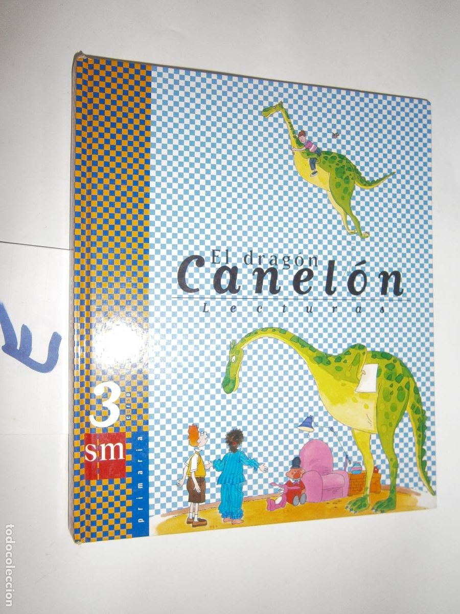 Libros de segunda mano: ANTIGUO LIBRO DE TEXTO - EL DRAGON CANELON - LECTURAS 3&ordm; - Foto 1