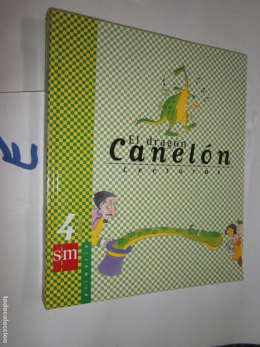 Libros de segunda mano: ANTIGUO LIBRO DE TEXTO - EL DRAGON CANELON - LECTURAS 4&ordm; - Foto 1