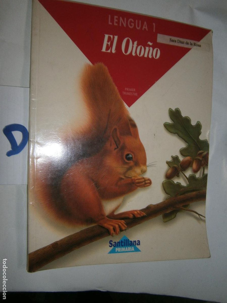 Libros de segunda mano: ANTIGUO LIBRO DE TEXTO - EL OTO&Ntilde;O LENGUA 1 - Foto 1