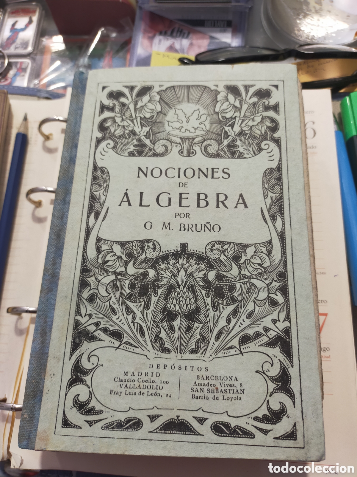Libros de segunda mano: NOCIONES DE ALGEBRA BRU&Ntilde;O BUEN ESTADO - Foto 1