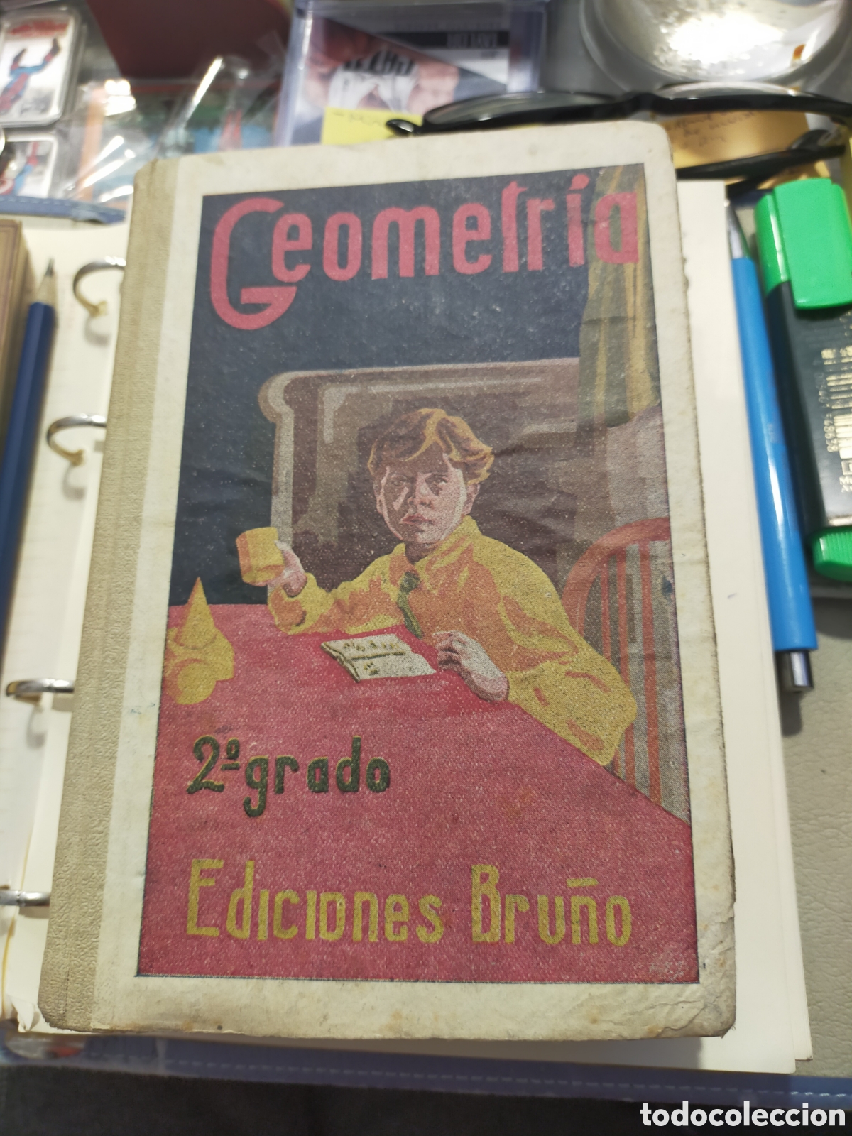 Libros de segunda mano: GEOMETR&Iacute;A 2 GRADO BRU&Ntilde;O - Foto 1
