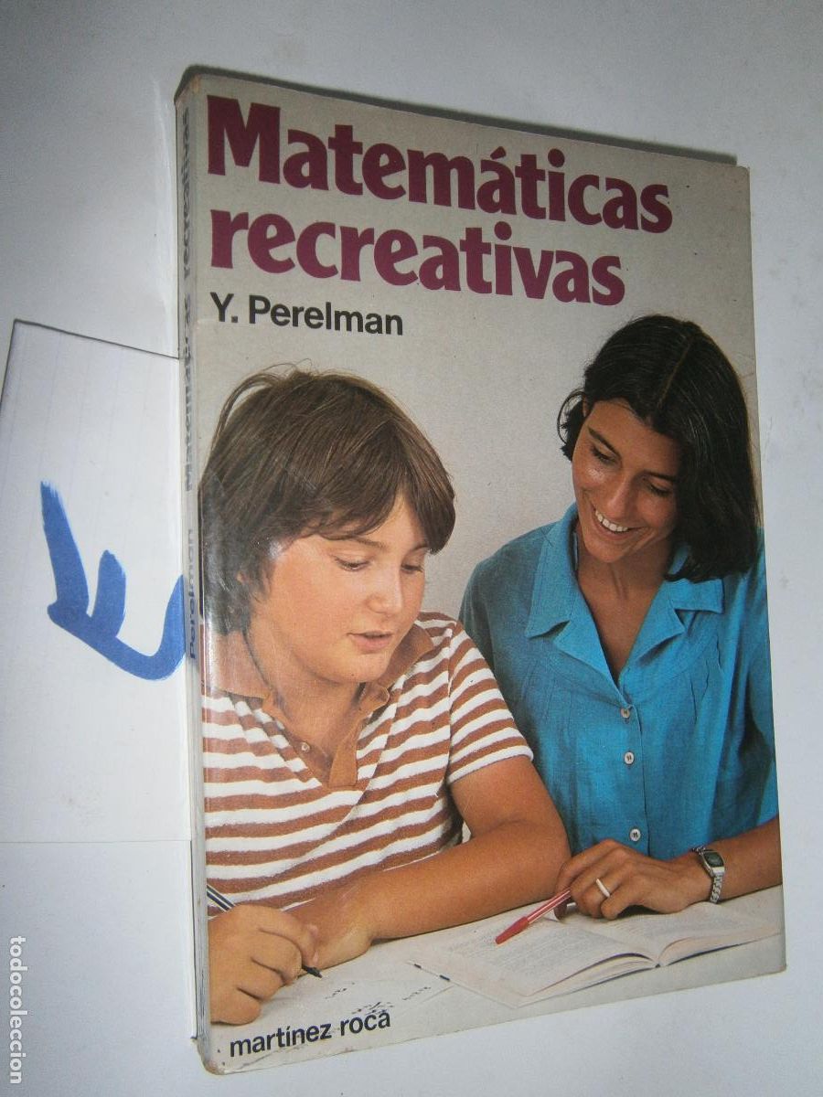 Libros de segunda mano: ANTIGUO LIBRO DE TEXTO - MATEMATICAS RECREATIVAS - Foto 1