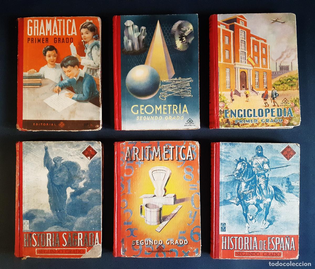 Libros de segunda mano: Seis libros de texto antiguos - Foto 1