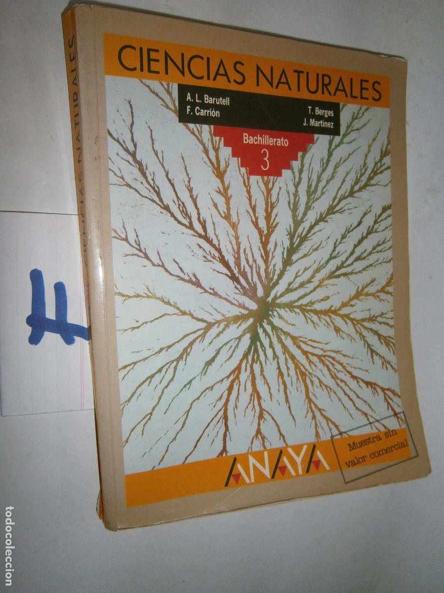 Libros de segunda mano: ANTIGUO LIBRO DE TEXTO - CIENCIAS NATURALES 3&ordm; BUP - Foto 1