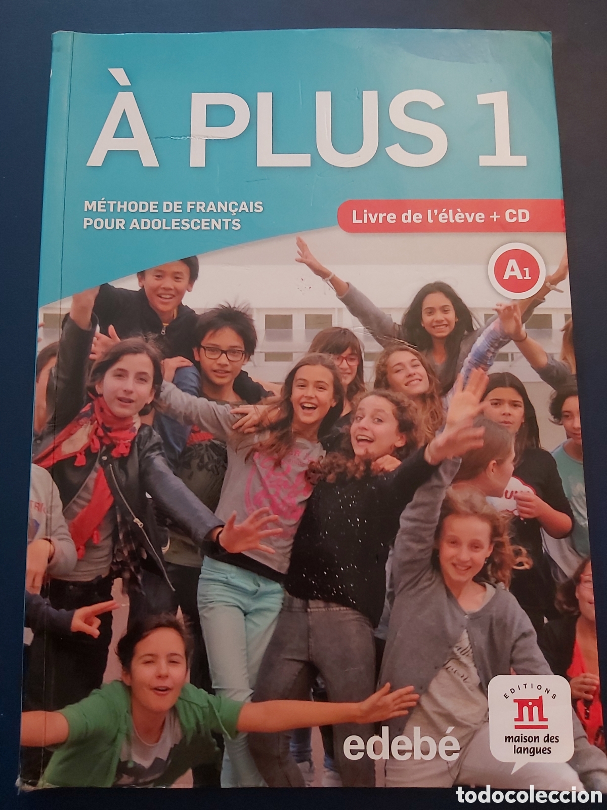 Libros de segunda mano: QUELA LIBRO. A PLUS 1 FRANCES + CD EDEB&Eacute; 2015 - Foto 1