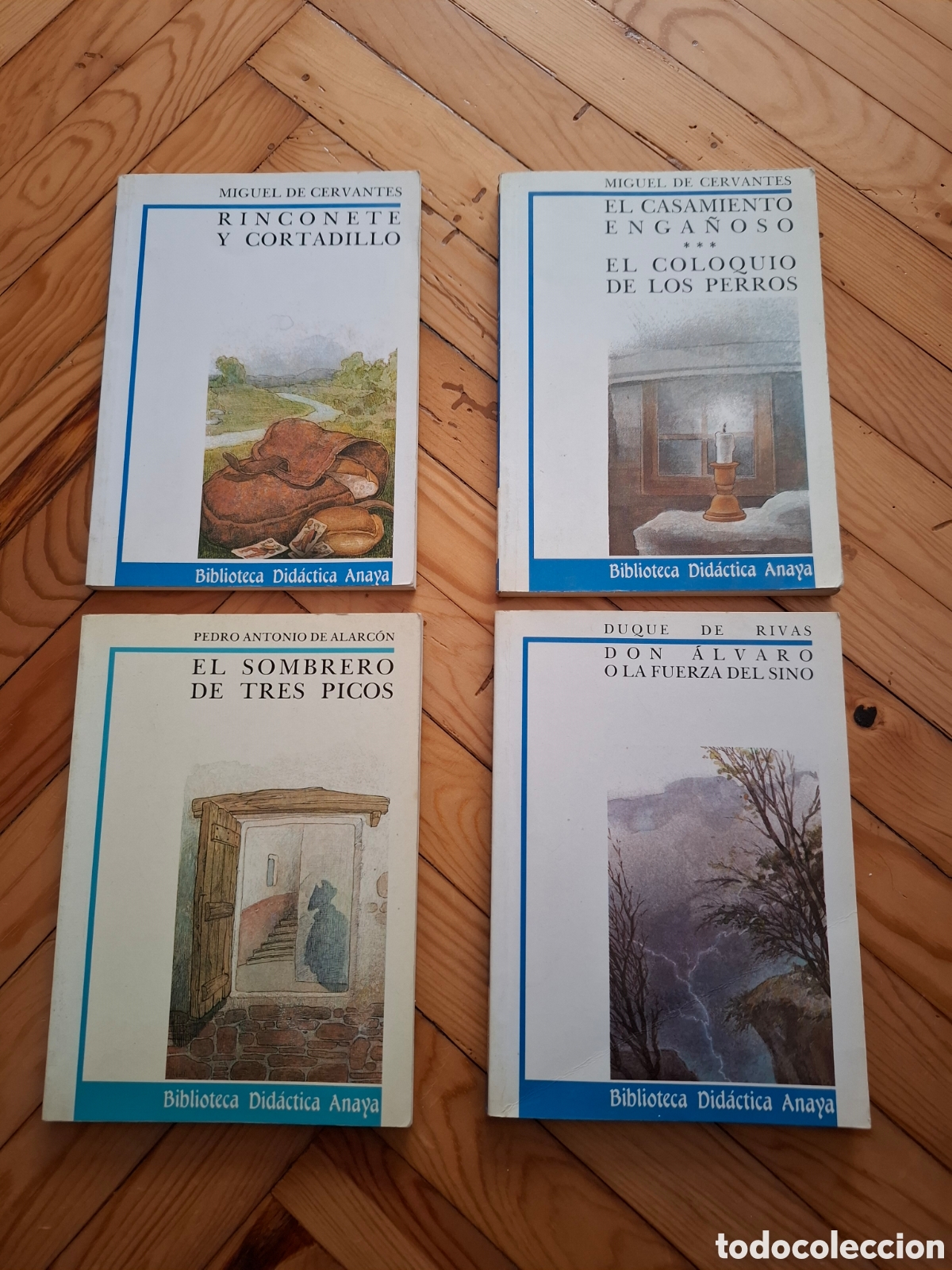 Libri di seconda mano: Rinconete y Cortadillo El casamiento enga&ntilde;oso / El coloquio de los perros El sombrero de tres picos