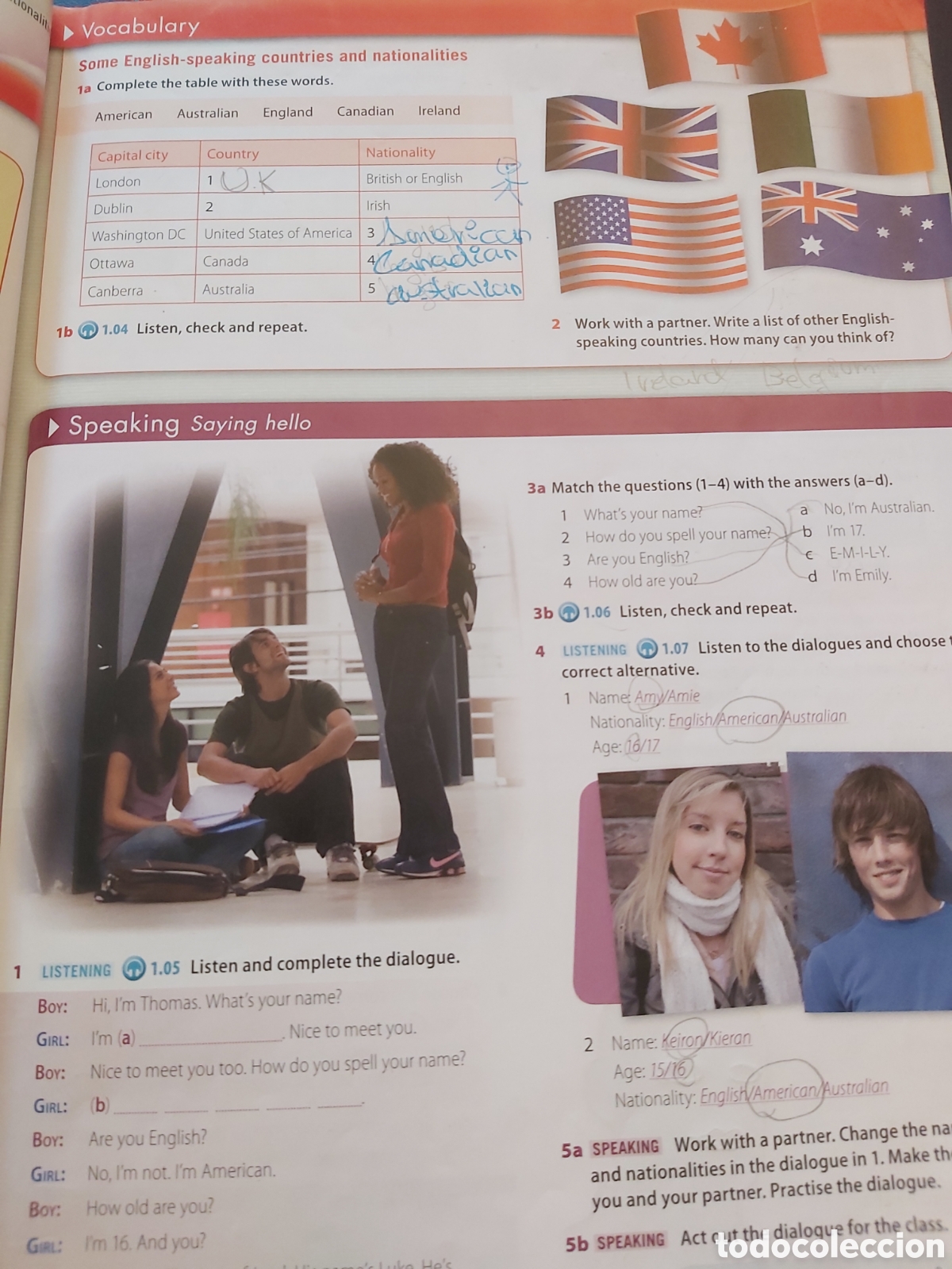 Libros de segunda mano: QUELA LIBRO. STUDENTS BOOK + WORKBOOK A2 GATEWAY MACMILLAN 2011 - Foto 6