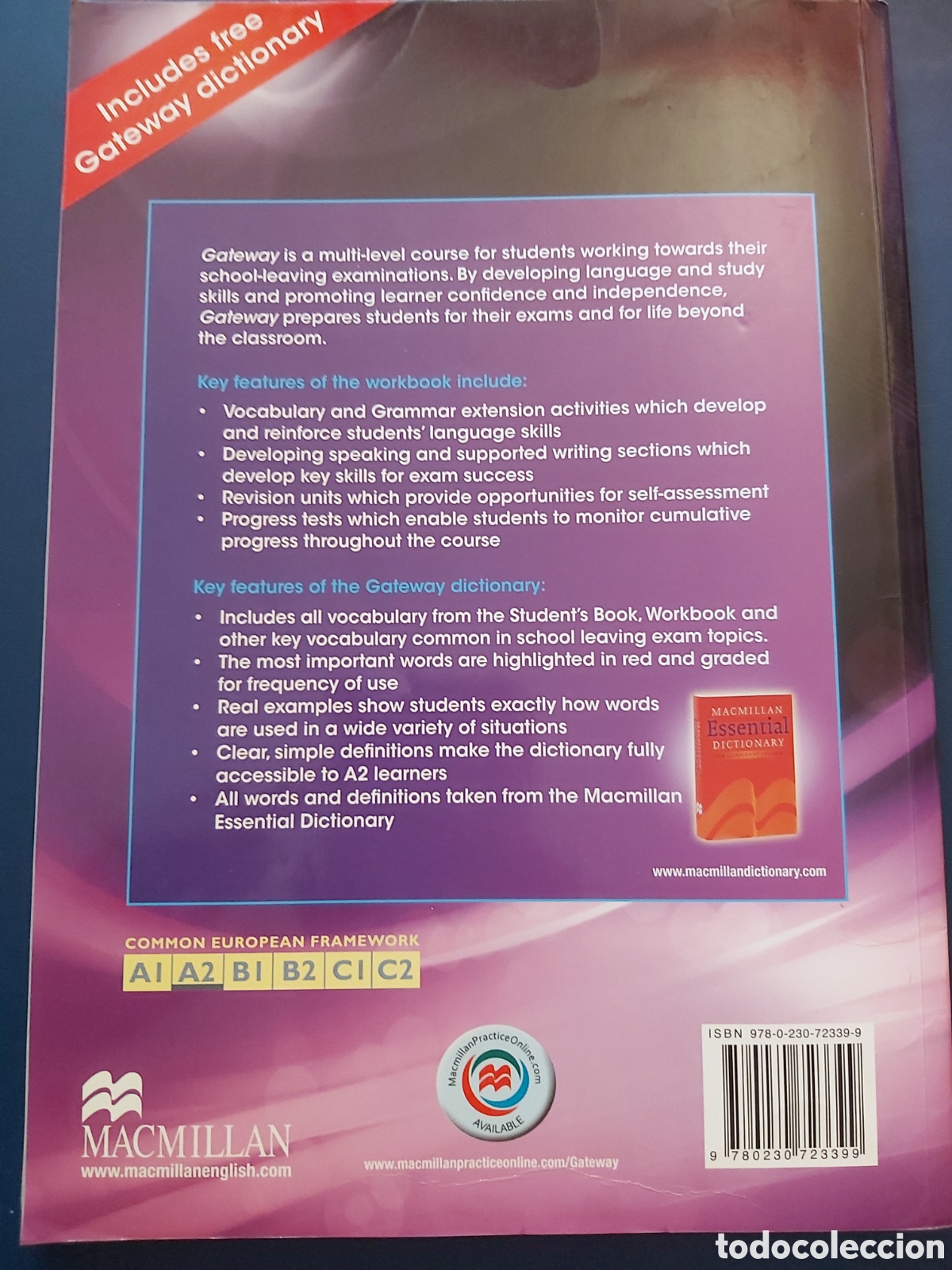 Libros de segunda mano: QUELA LIBRO. STUDENTS BOOK + WORKBOOK A2 GATEWAY MACMILLAN 2011 - Foto 23