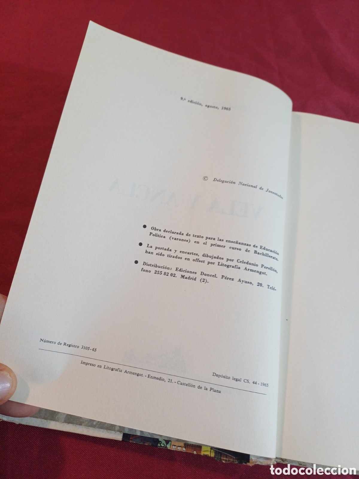 Libros de segunda mano: LIBRO, VELA Y ANCLA, 1965 - Foto 5