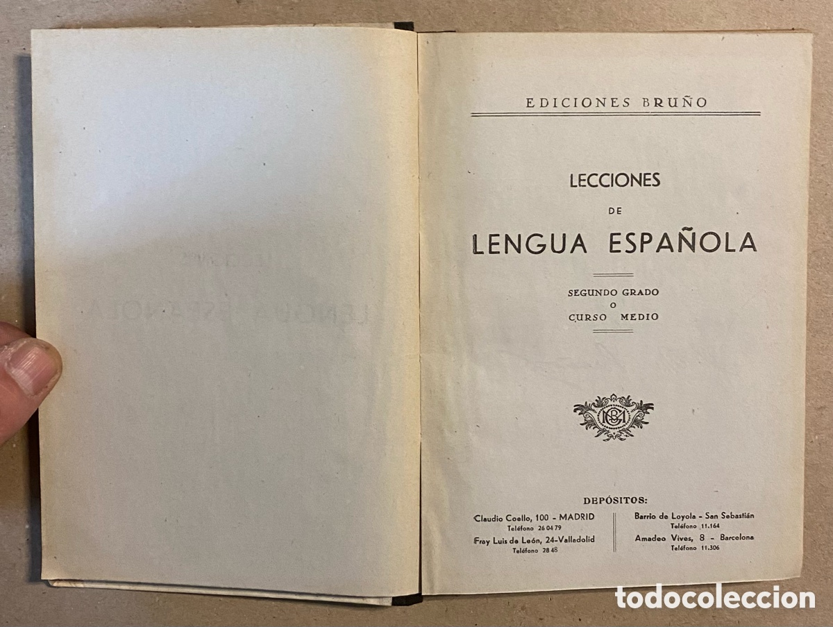 Libros de segunda mano: LENGUA ESPA&Ntilde;OLA 2&ordm; GRADO. EDICIONES BRU&Ntilde;O. - Foto 2
