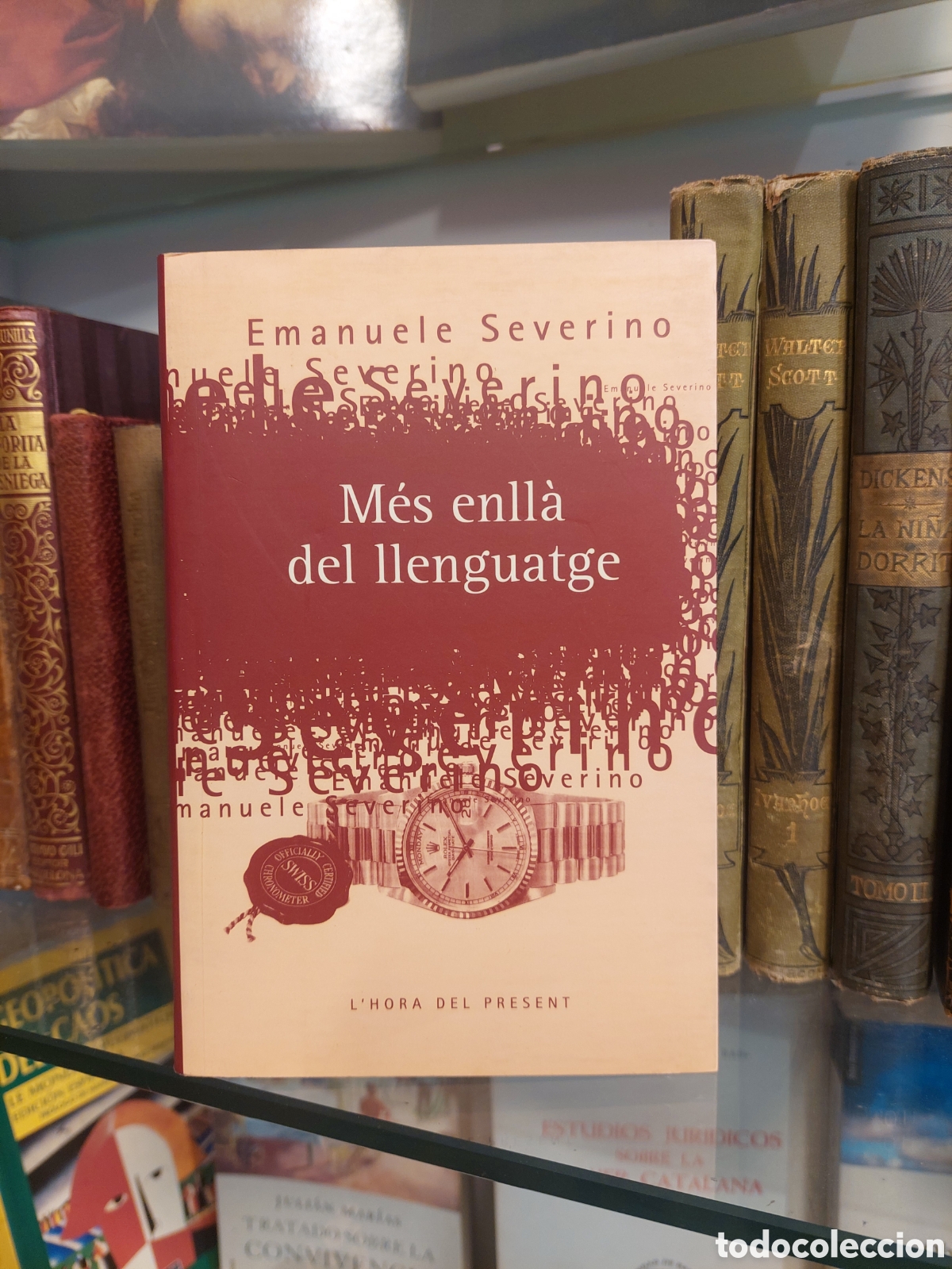 Libros de segunda mano: M&eacute;s enll&agrave; del llenguatge. Emanuele Severino. - Foto 1