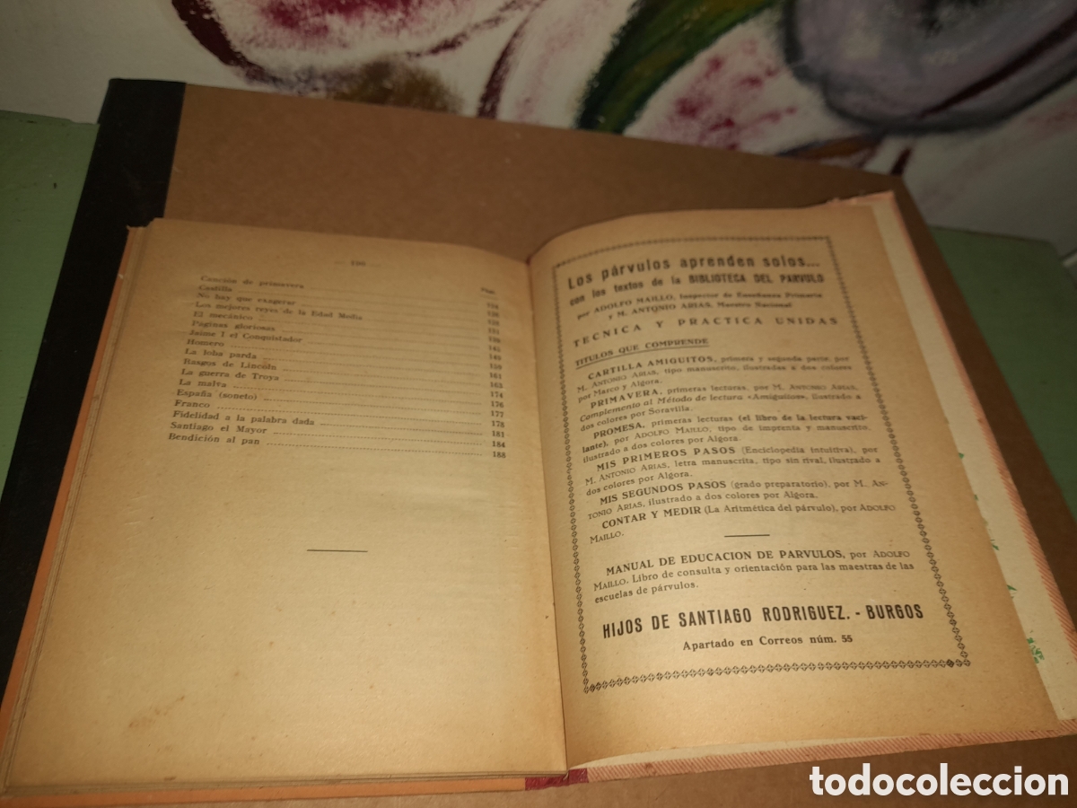 Libros de segunda mano: Nuevas lectures de chicos,a&ntilde;o1953 libro escolar - Foto 9