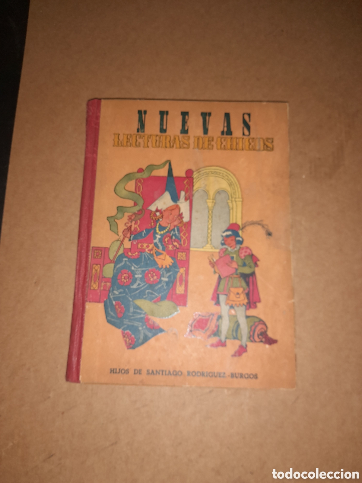 Libros de segunda mano: Nuevas lectures de chicos,a&ntilde;o1953 libro escolar - Foto 1