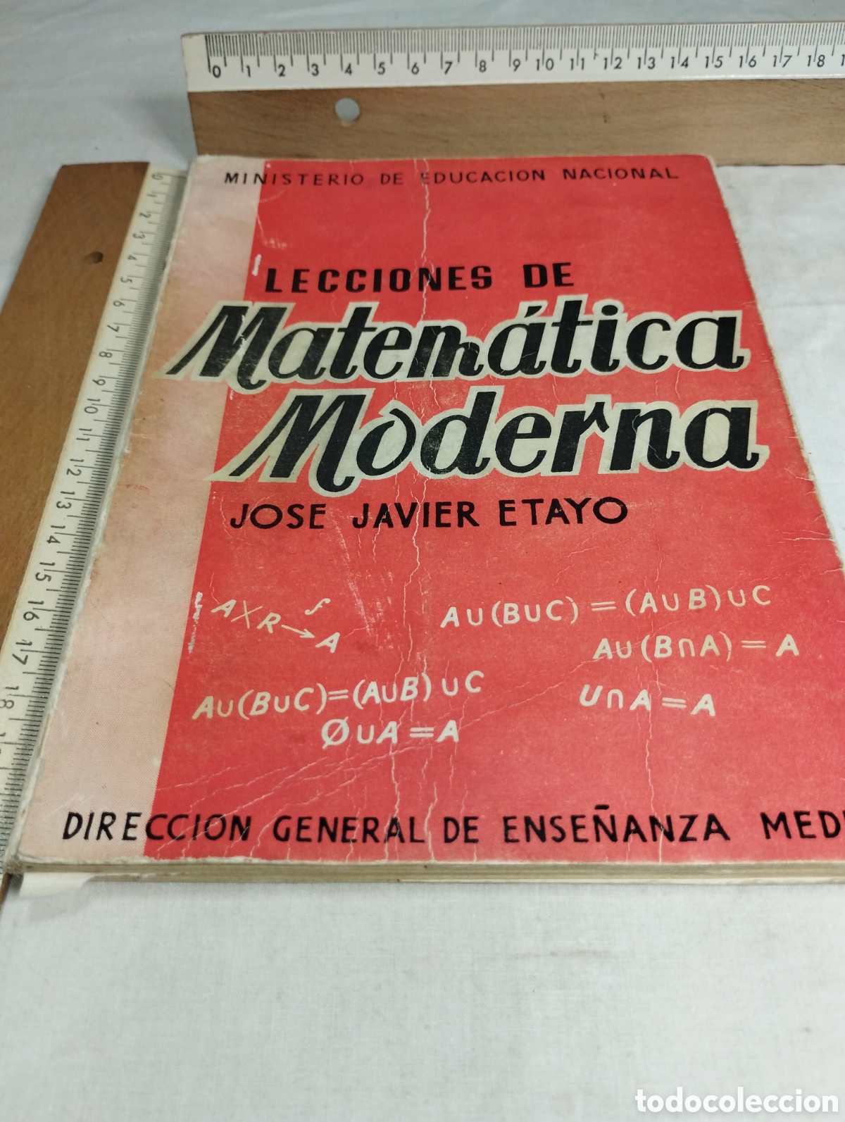 Libros de segunda mano: Lecciones de matem&aacute;tica moderna. Jos&eacute; Javier Etayo, 1965 - Foto 1