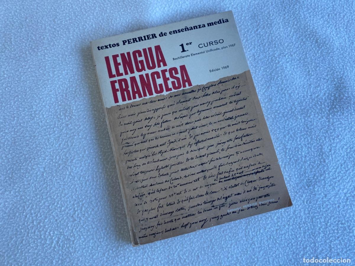 Libros de segunda mano: Lengua francesa. Perrier. Primer curso bachillerato - Foto 1