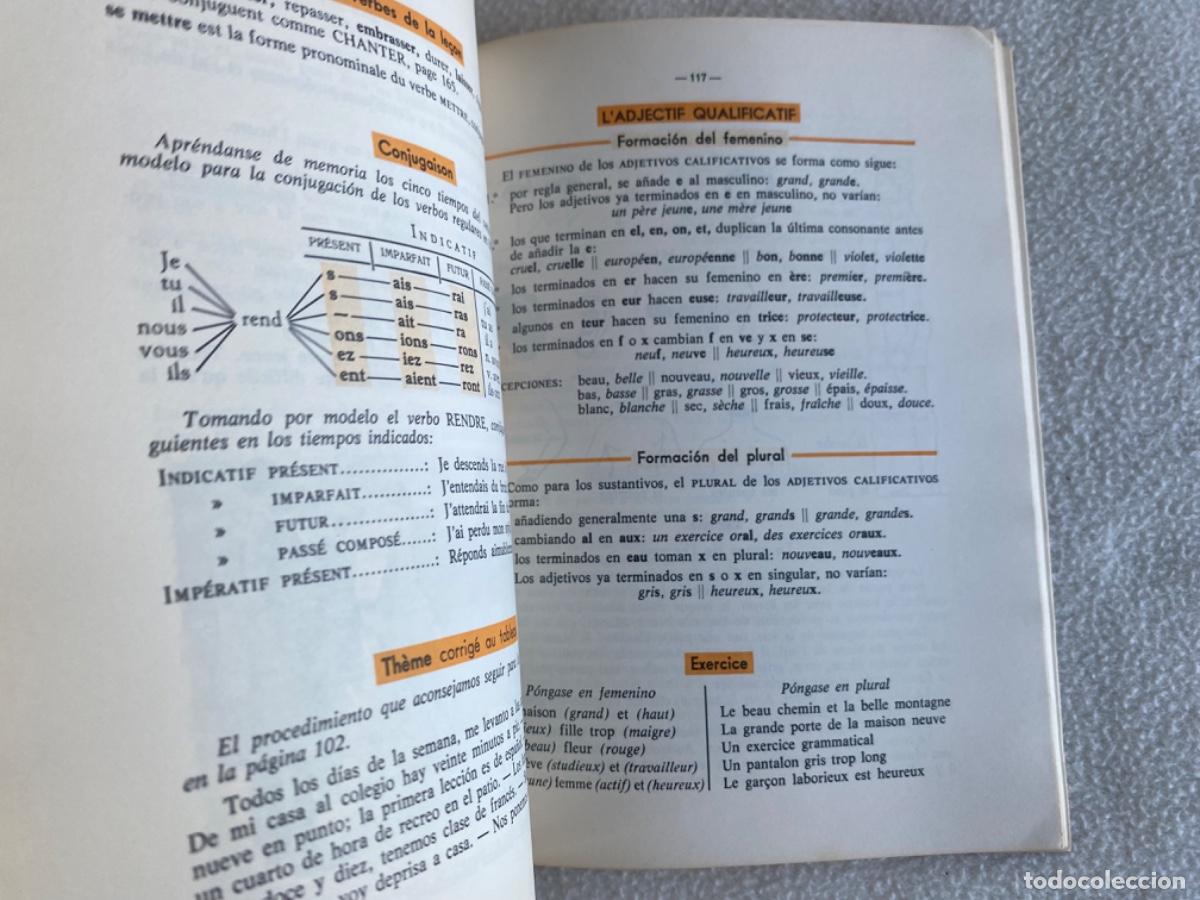 Libros de segunda mano: Lengua francesa. Perrier. Primer curso bachillerato - Foto 5