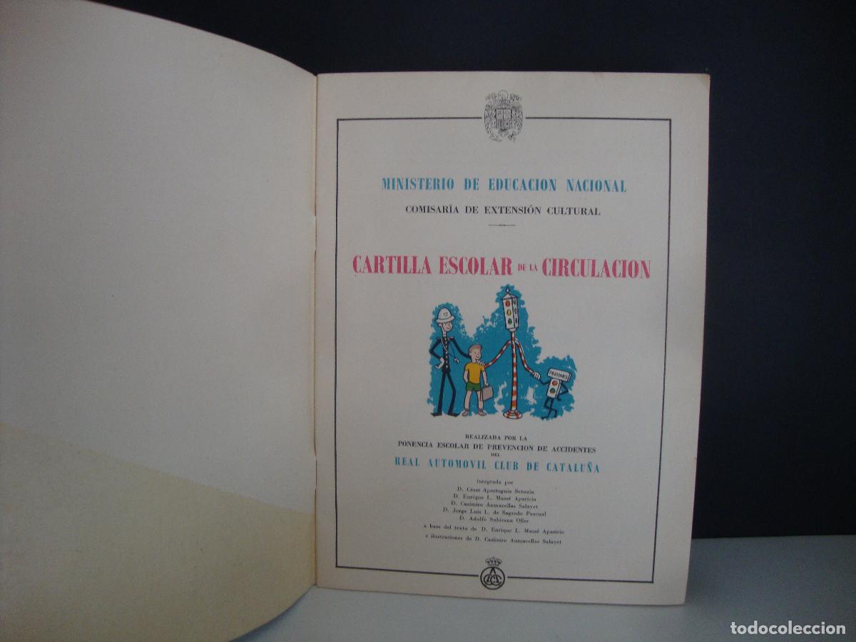 Libros de segunda mano: LIBRO CARTILLA ESCOLAR DE LA CIRCULACION - Foto 2
