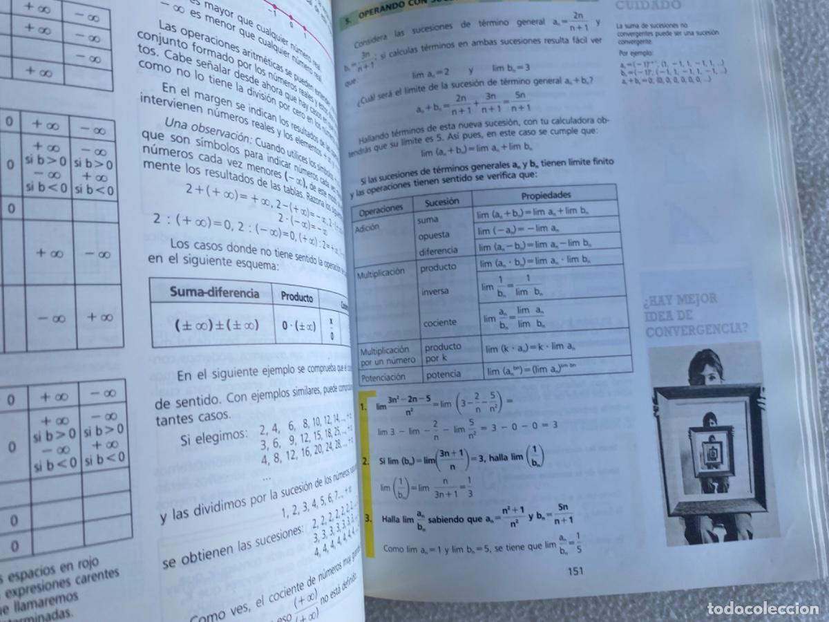 Libros de segunda mano: MATEM&Aacute;TICAS ALGORITMO 2 2&ordm; BUP B.U.P. SM - Foto 4