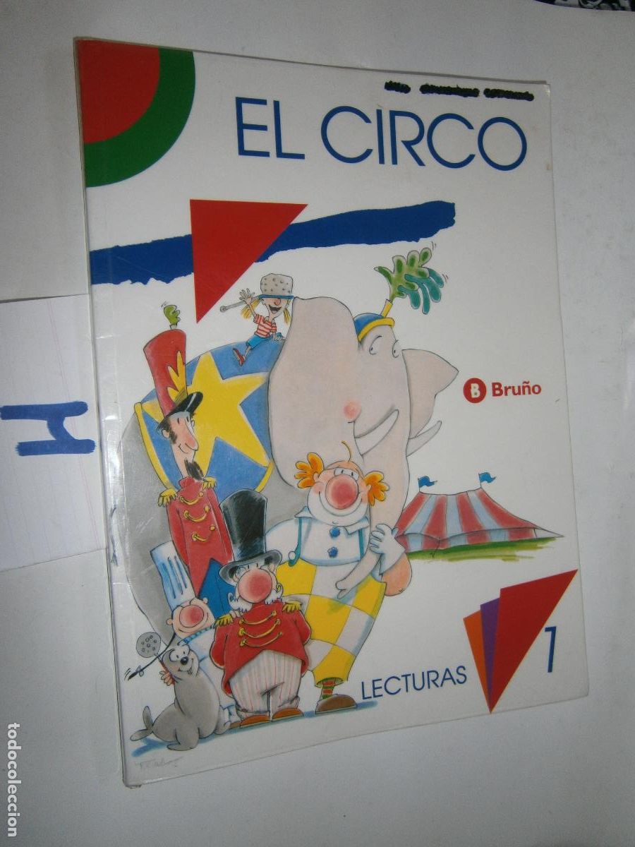 Libros de segunda mano: ANTIGUO LIBRO DE TEXTO - LECTURAS - EL CIRCO - Foto 1