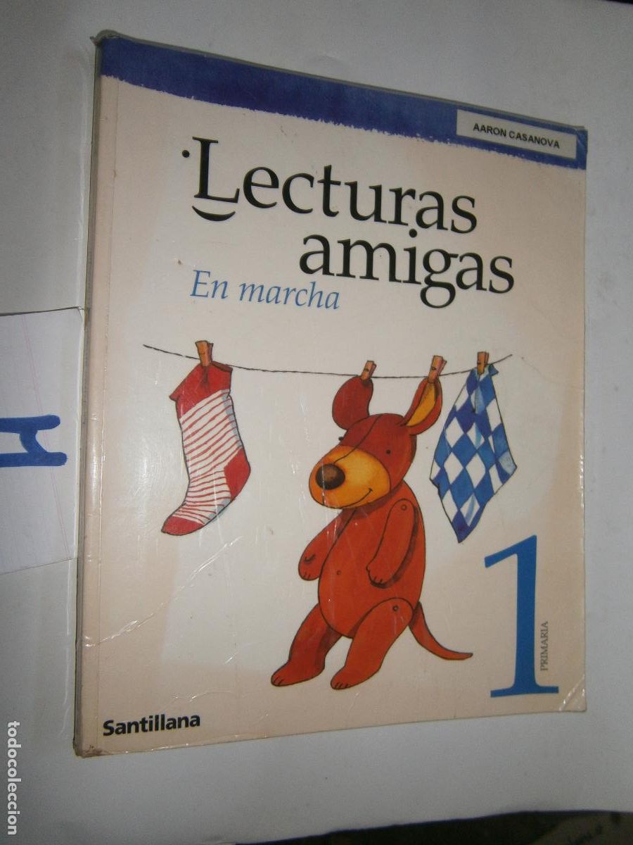 Libros de segunda mano: ANTIGUO LIBRO DE TEXTO - LECTURAS AMIGAS - Foto 1