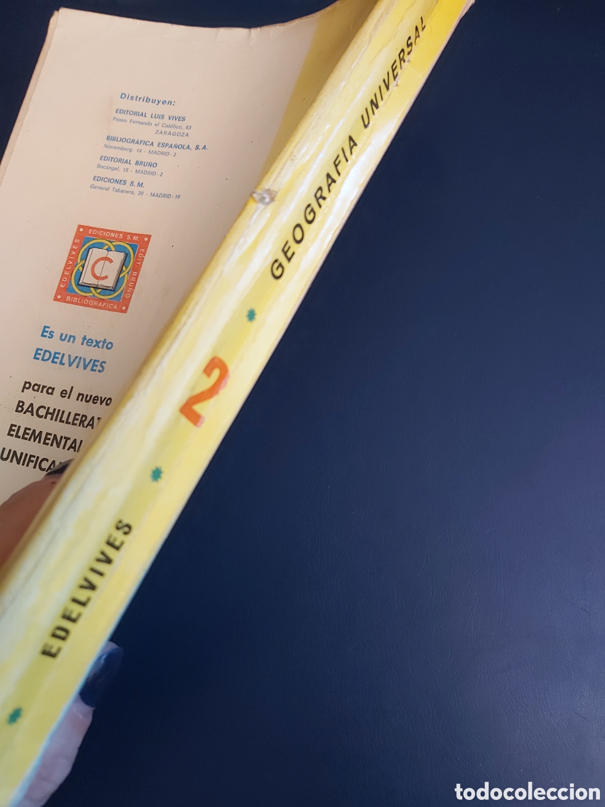 Libros de segunda mano: GEOGRAF&Iacute;A UNIVERSAL 2 EDELVIVES 1969 - Foto 2