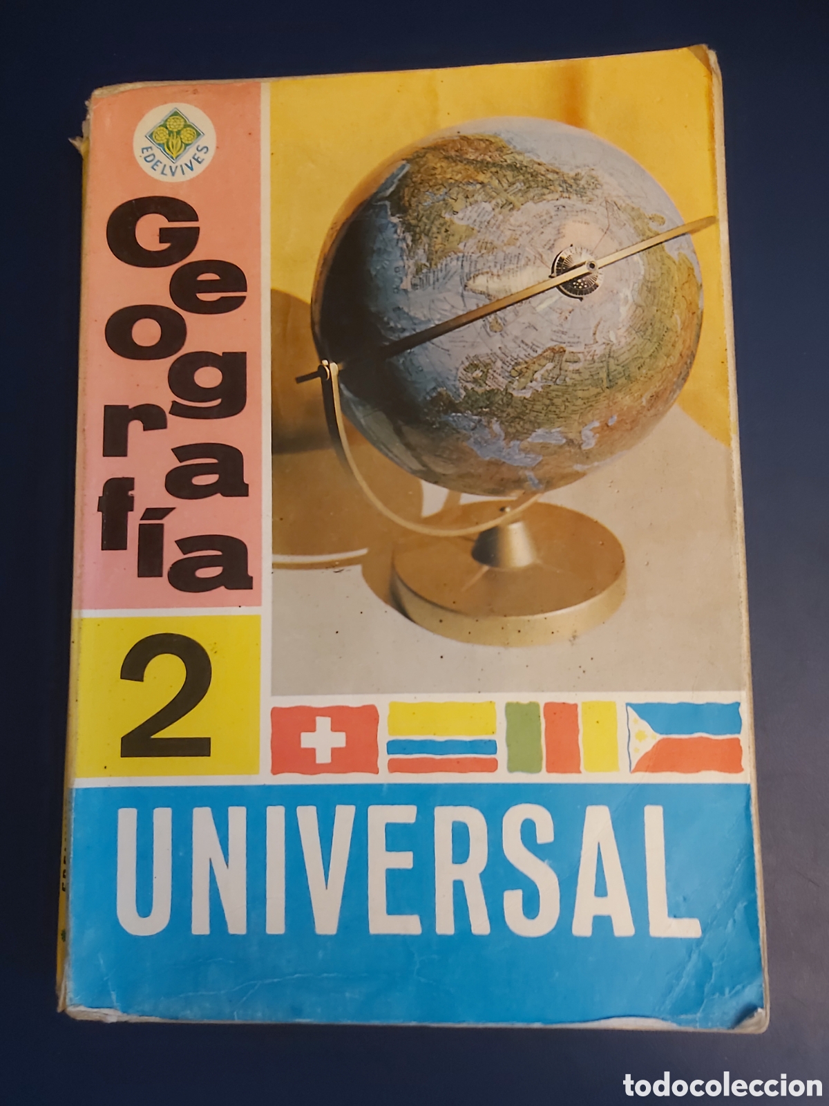 Libros de segunda mano: GEOGRAF&Iacute;A UNIVERSAL 2 EDELVIVES 1969 - Foto 1