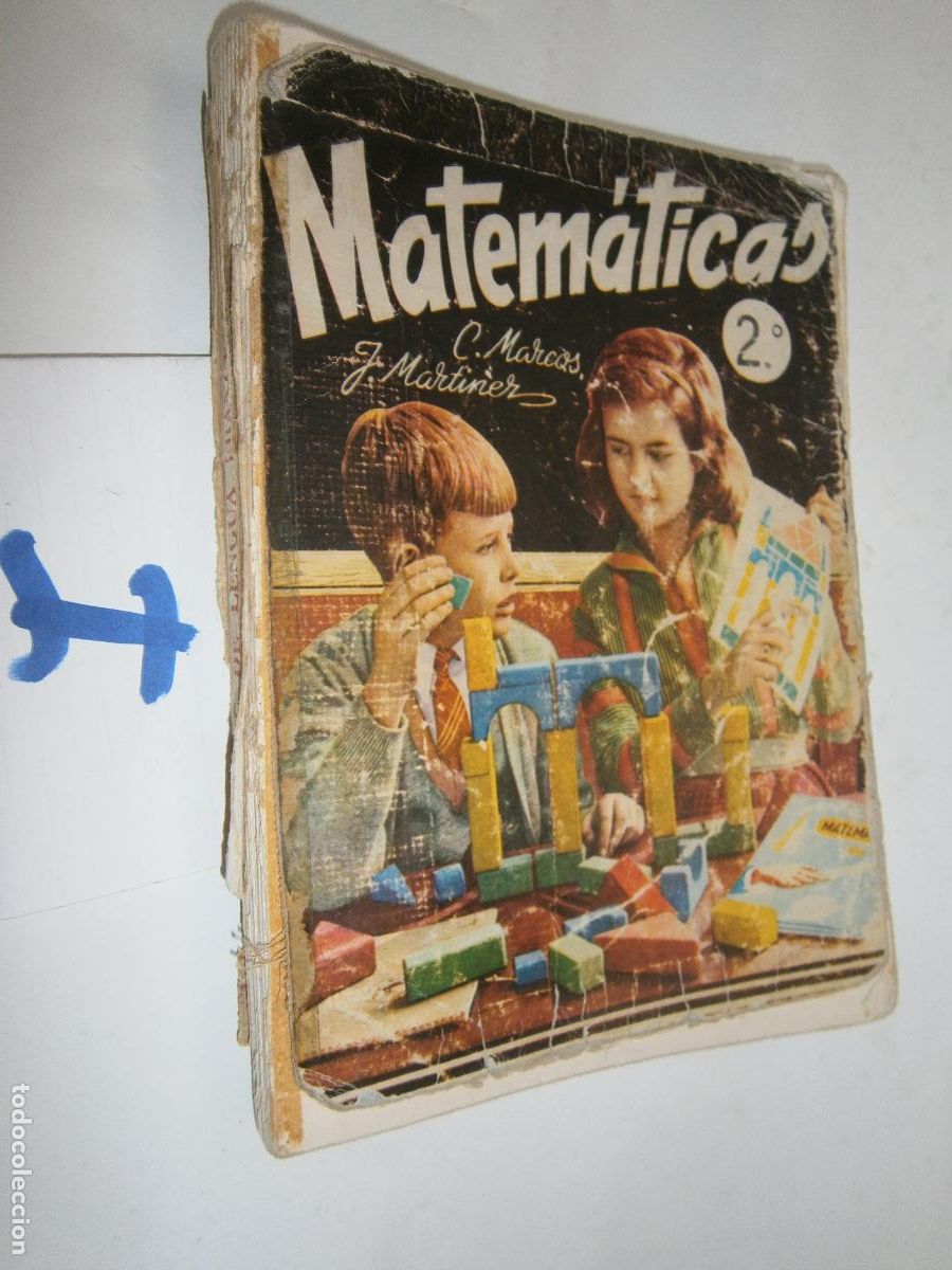Libros de segunda mano: ANTIGUO LIBRO DE TEXTO - MATENATUCAS 2&ordm; - Foto 1