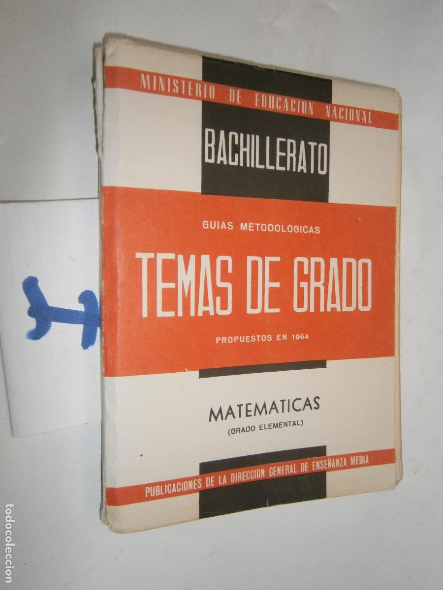 Libros de segunda mano: ANTIGUO LIBRO DE TEXTO - MATENATUCAS - Foto 1