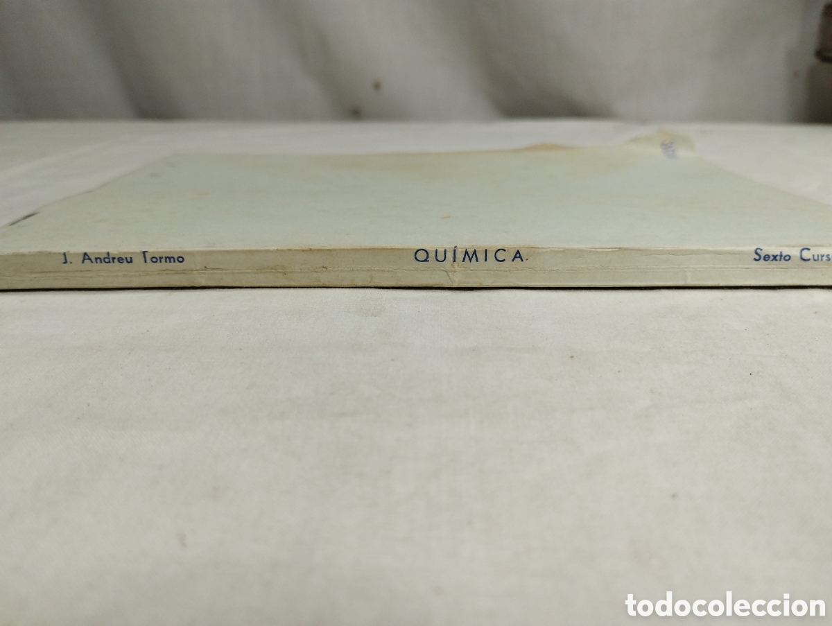 Libros de segunda mano: Qu&iacute;mica. Sexto curso. J. Andreu, 1953 - Foto 3