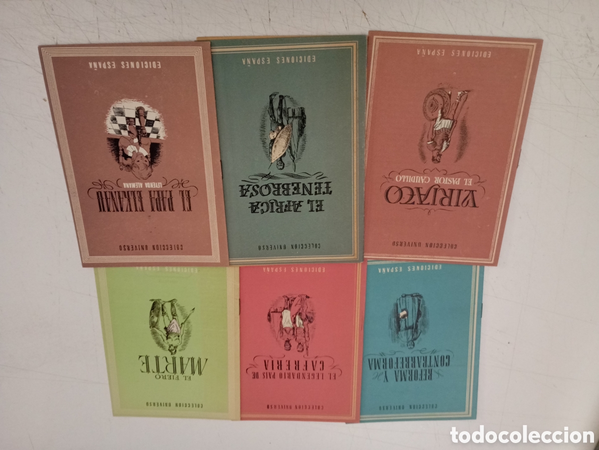 Libros de segunda mano: COLECCI&Oacute;N UNIVERSO - EDICIONES ESPA&Ntilde;A - LOTE DE 6 EJEMPLARES - Foto 1