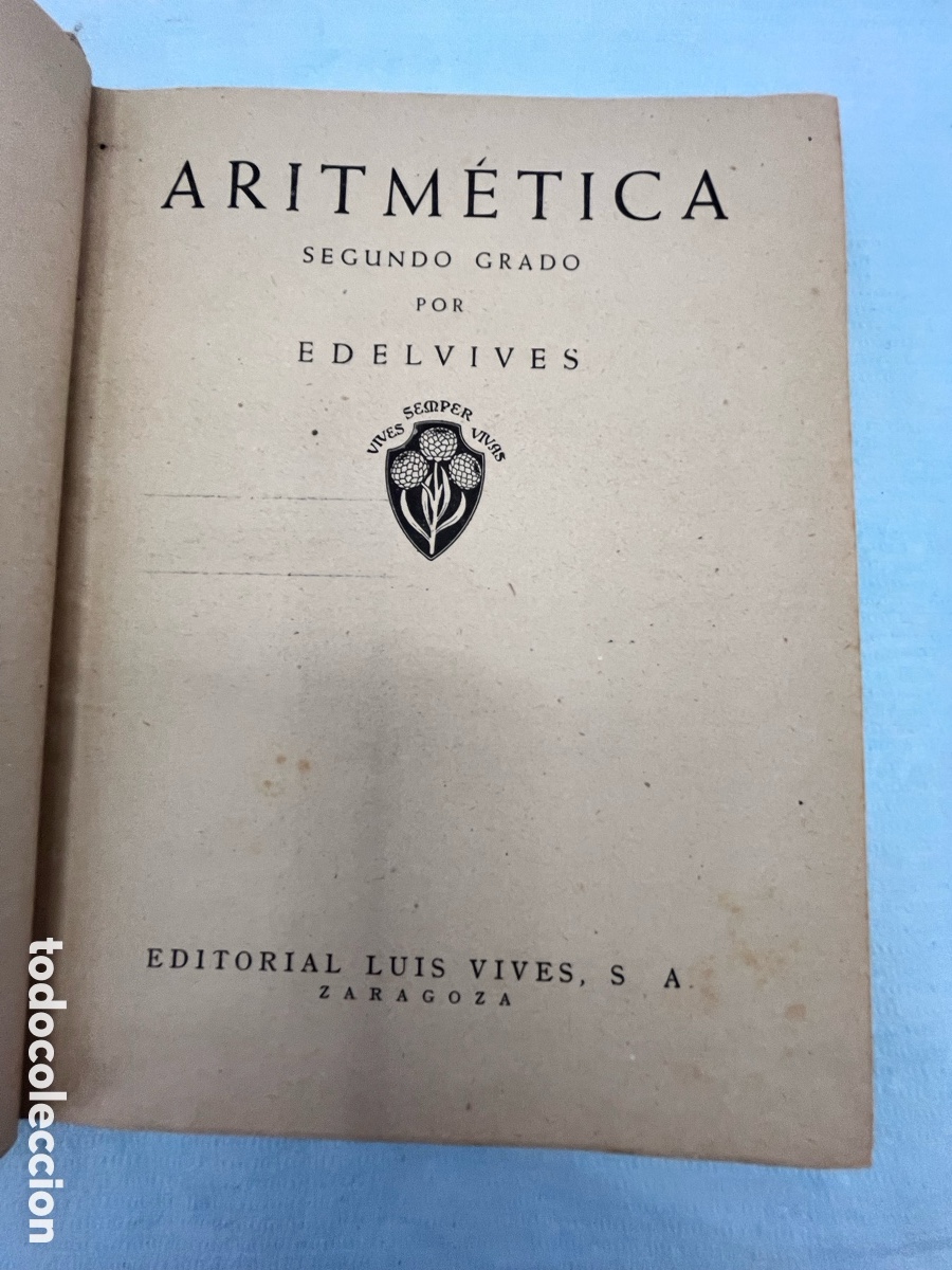 Libros de segunda mano: ARITM&Eacute;TICA SEGUNDO GRADO - 1946 - Foto 4