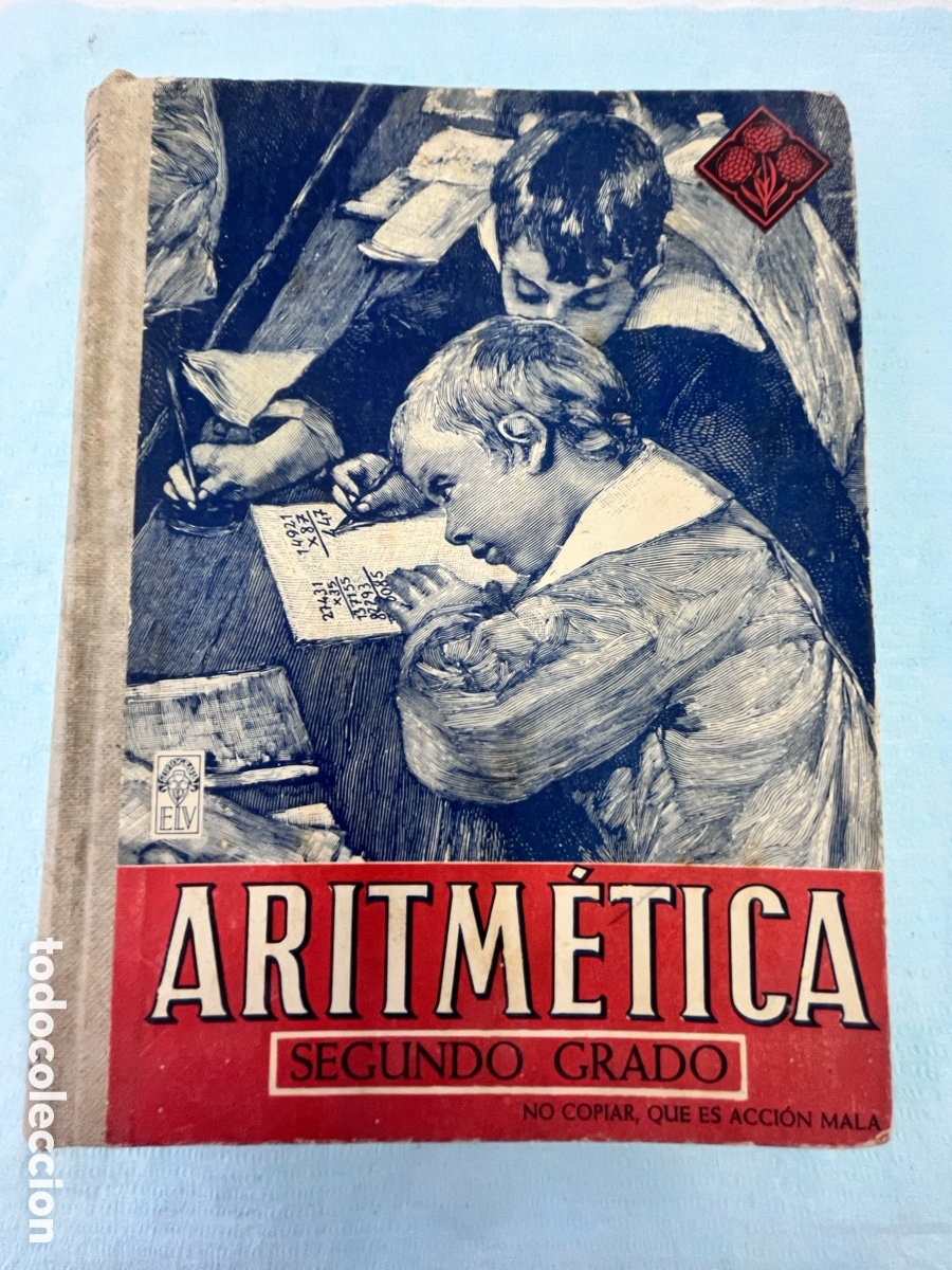 Libros de segunda mano: ARITM&Eacute;TICA SEGUNDO GRADO - 1946 - Foto 1