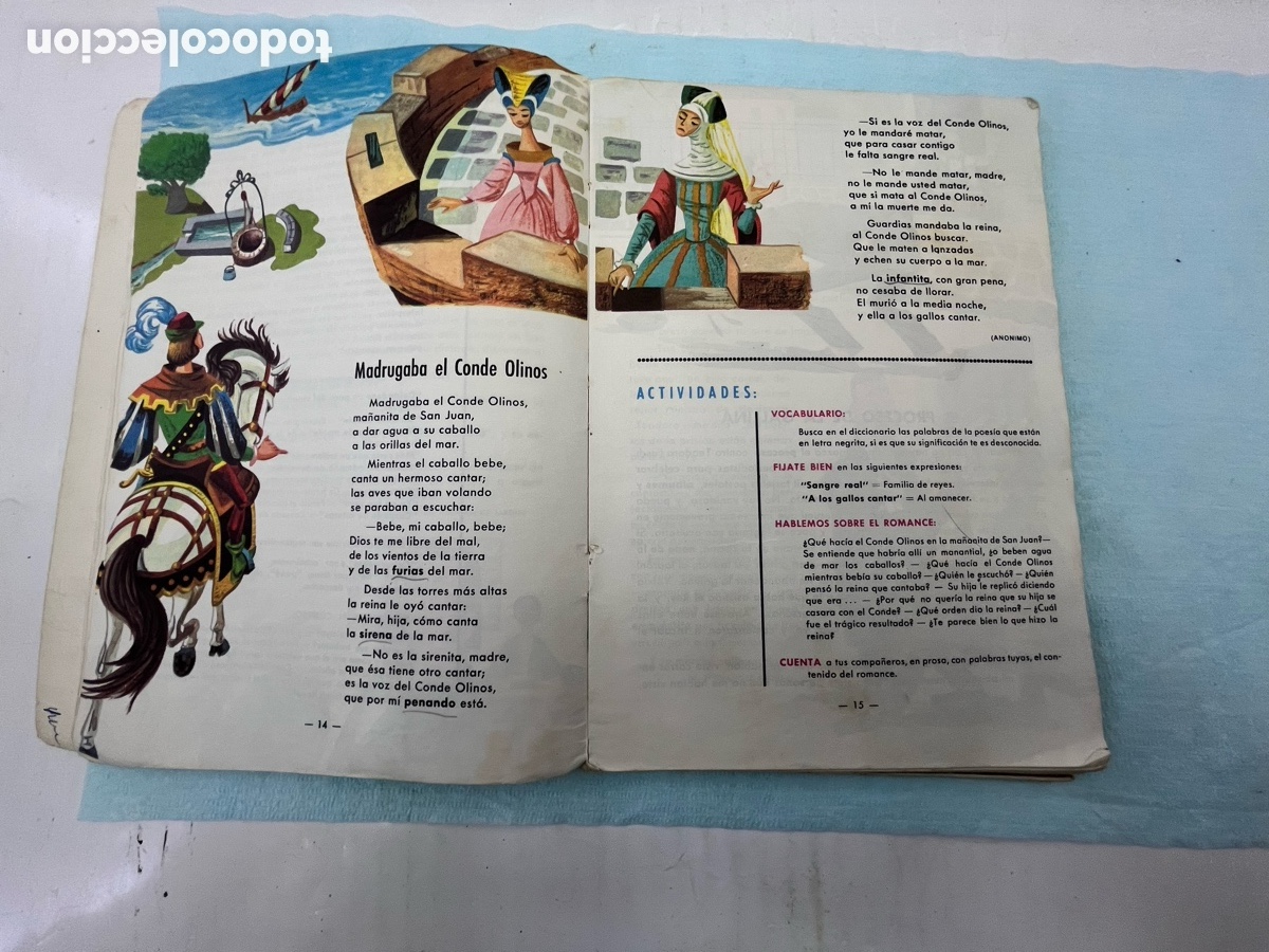 Libros de segunda mano: LECTURAS RSCOLARES 5&ordm; curso EGB - Foto 7