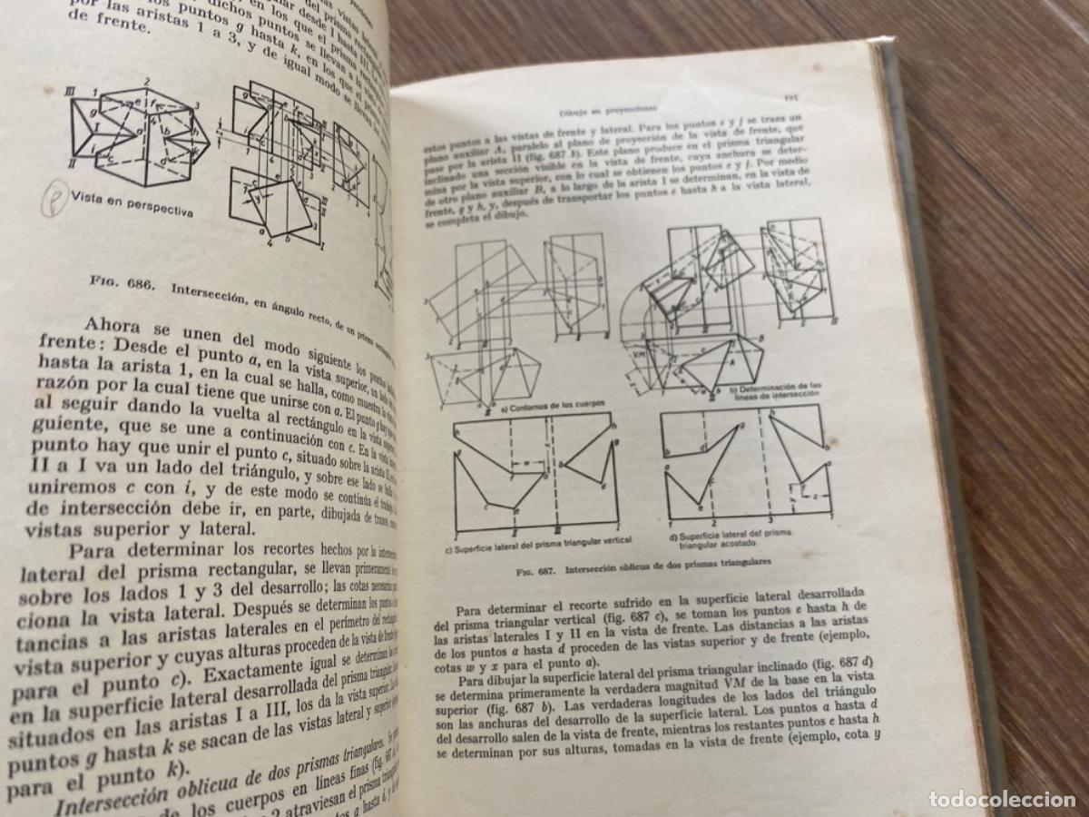 Libros de segunda mano: DIBUJO T&Eacute;CNICO Albert Bachmann y Rochard Forberg Ed. Labor - Foto 5