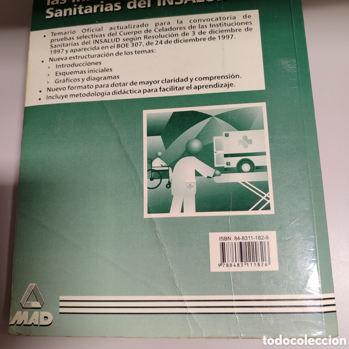Libros de segunda mano: MAD.Temario Celadores Insalud. - Foto 2