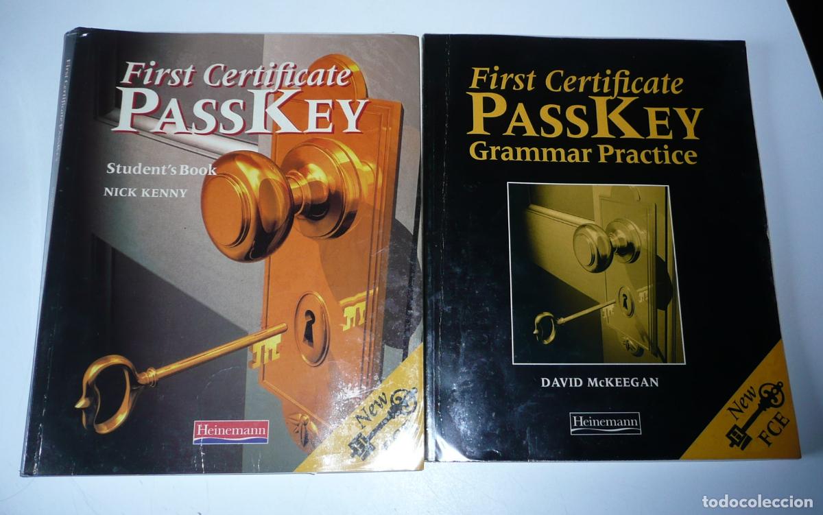 Libros de segunda mano: First Certificate Pass Key (Students book + Grammar Practice Workbook) (Heinemann, 1996) - Foto 1