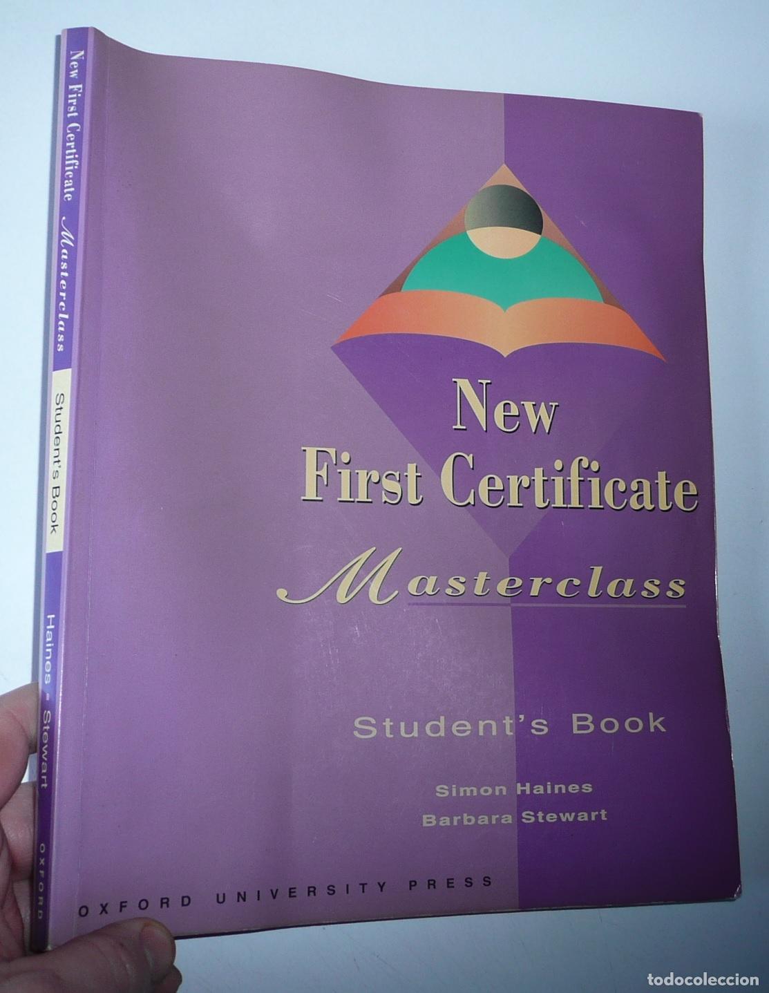 Libros de segunda mano: New First Certificate (Students book + Workbook) (Oxford University Press, 1997) - Foto 2