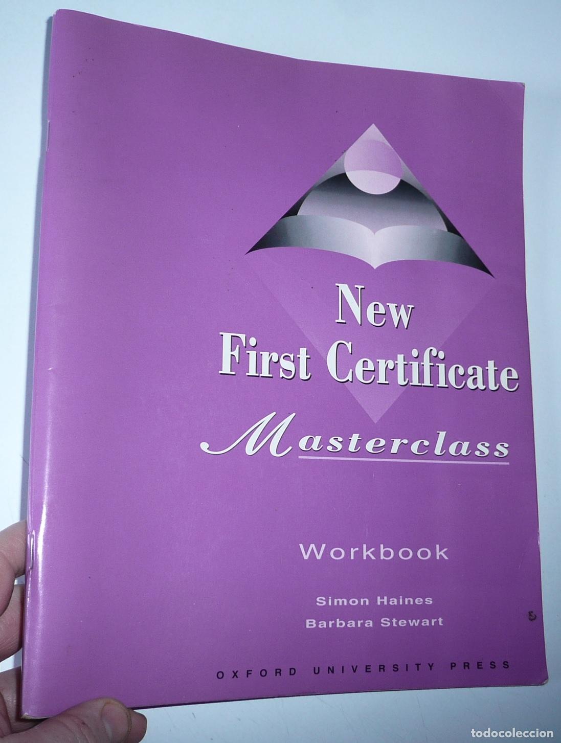 Libros de segunda mano: New First Certificate (Students book + Workbook) (Oxford University Press, 1997) - Foto 3