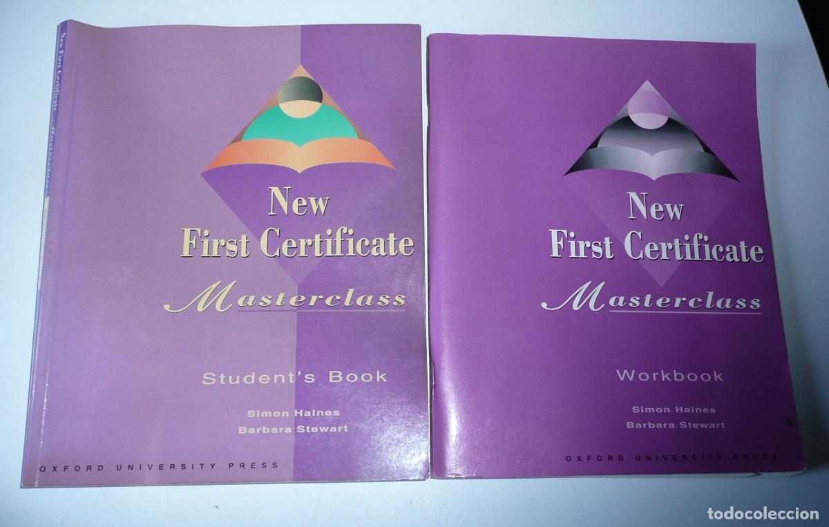 Libros de segunda mano: New First Certificate (Students book + Workbook) (Oxford University Press, 1997) - Foto 1