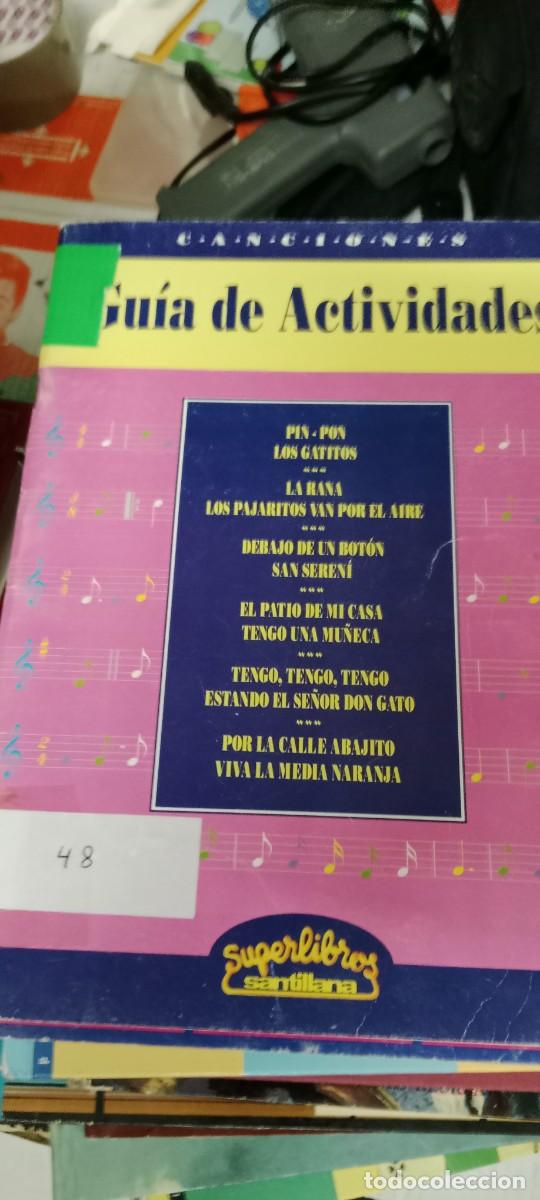 Libros de segunda mano: B-33 LIBRO CANCIONES GUIA DE ACTIVIDADES - Foto 1
