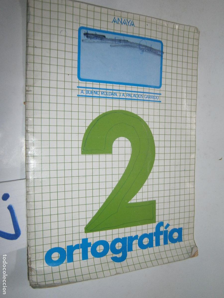 Libros de segunda mano: ANTIGUO LIBRO DE TEXTO - ORTOGRAFIA - Foto 1