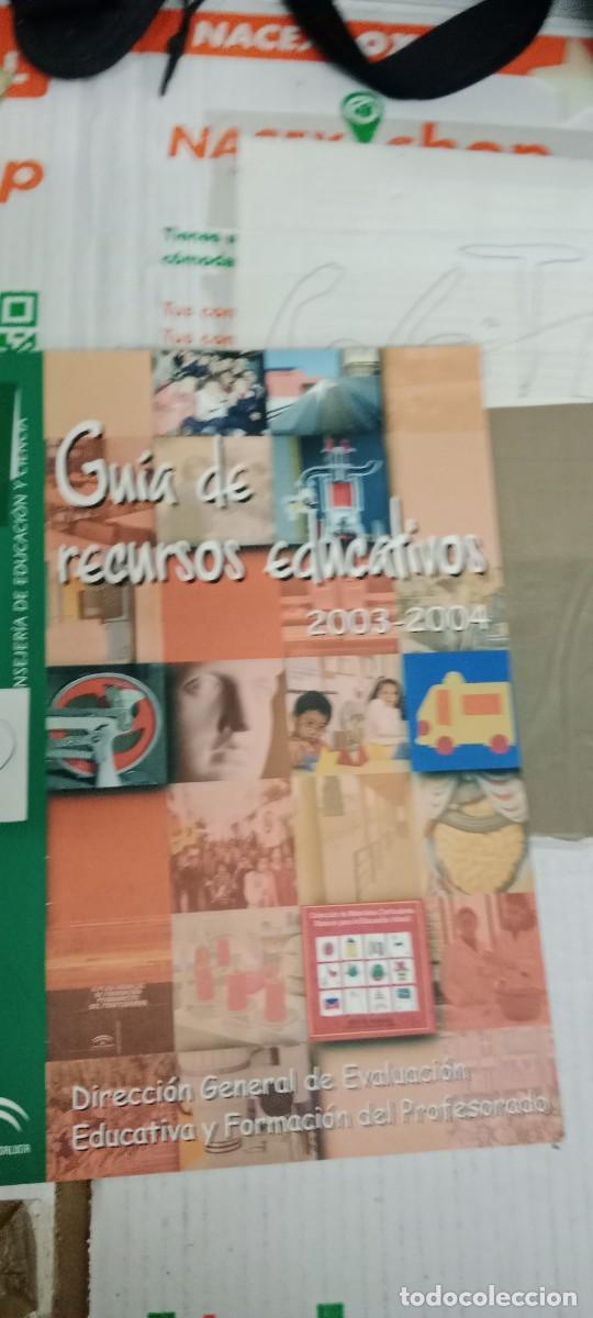 Libros de segunda mano: TOP-14 LIBRO GUIA DE RECURSOS EDUCATIVOS 2003 2004 TEXTO - Foto 1