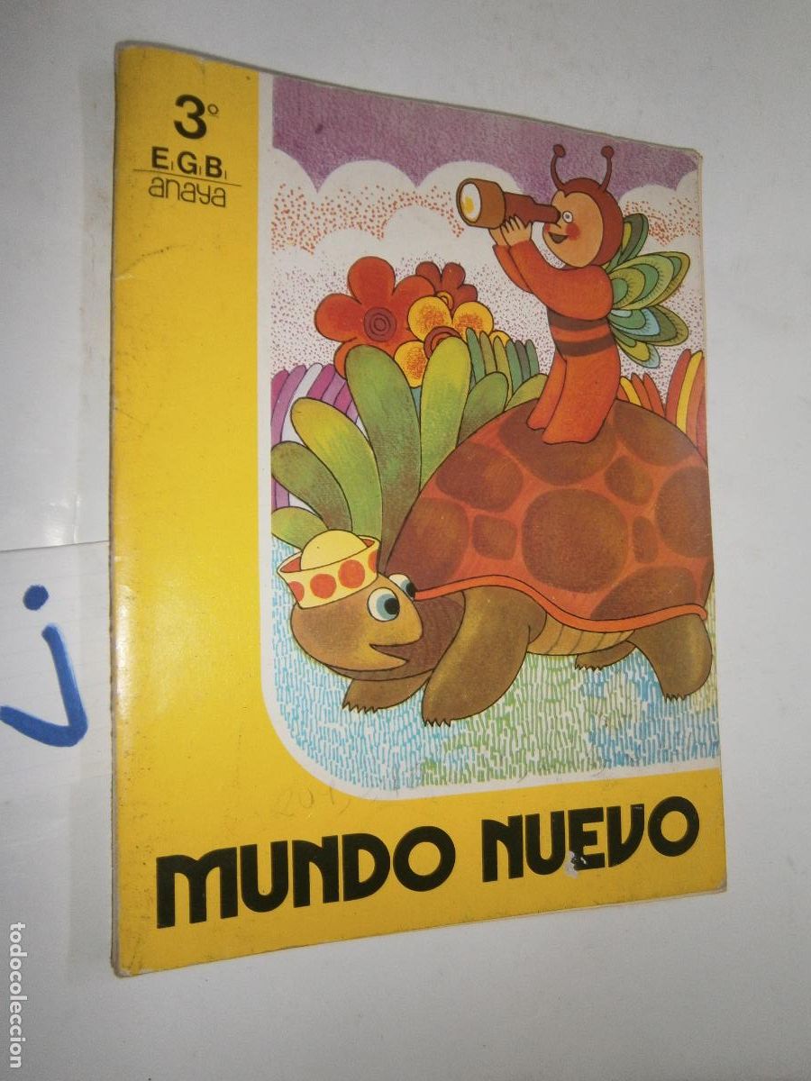Libros de segunda mano: ANTIGUO LIBRO DE TEXTO - MUNDO NUEVO 3&ordm; EGB - Foto 1