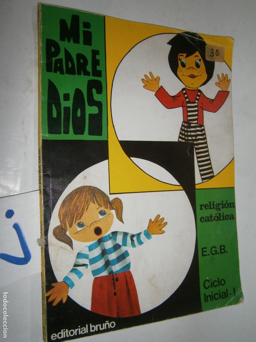 Libros de segunda mano: ANTIGUO LIBRO DE TEXTO - RELIGION - MI PADRE DIOS - Foto 1