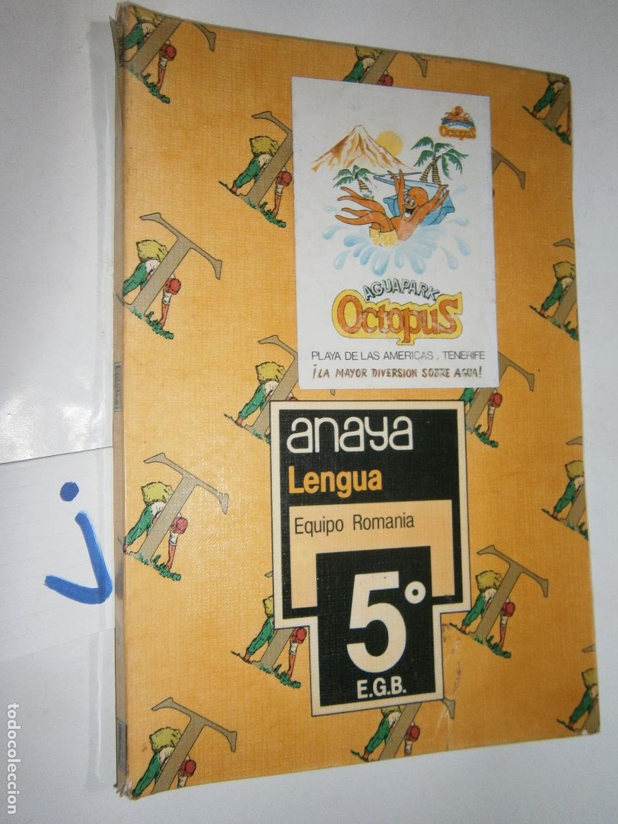 Libros de segunda mano: ANTIGUO LIBRO DE TEXTO - LENGUA 5&ordm; EGB - Foto 1