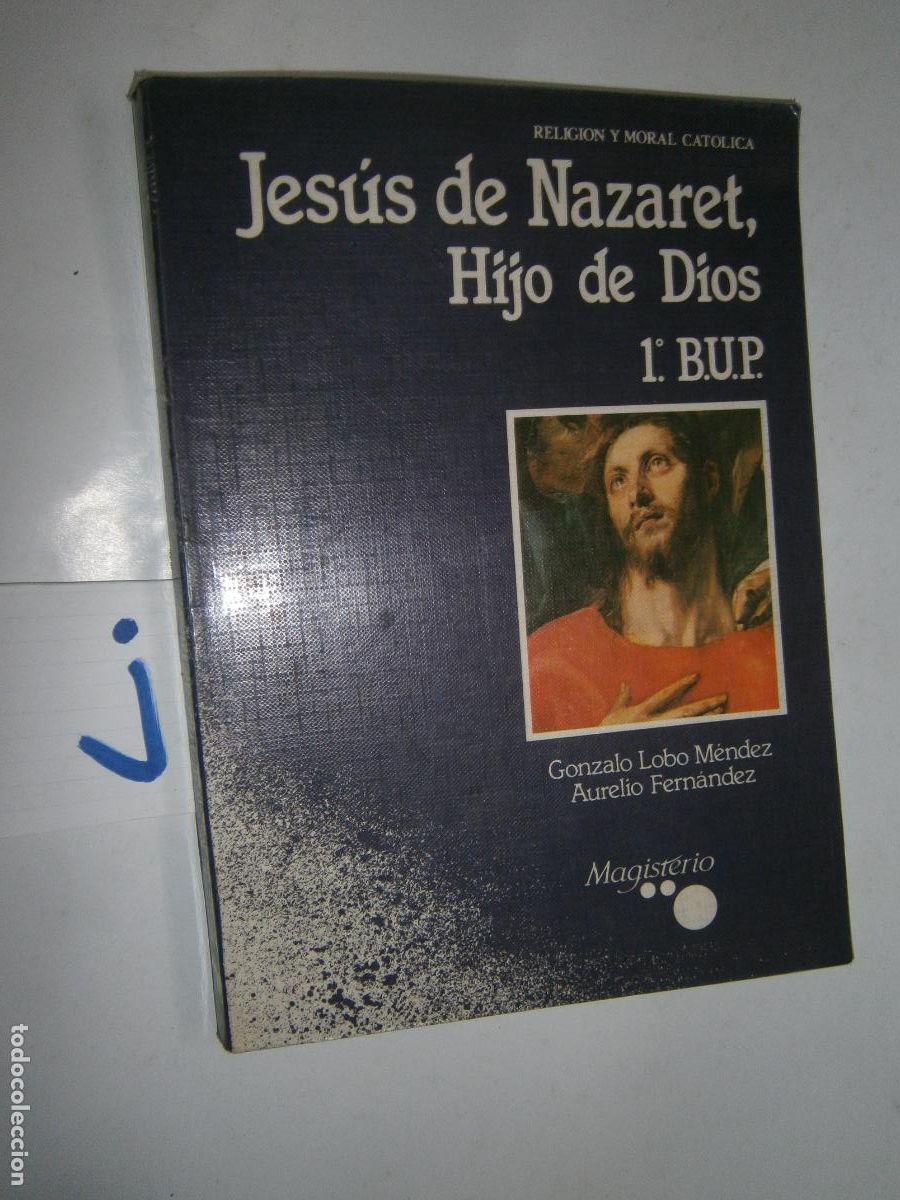 Libros de segunda mano: ANTIGUO LIBRO DE TEXTO - JESUS DE NAZARET, HIJO DE DIOS - Foto 1