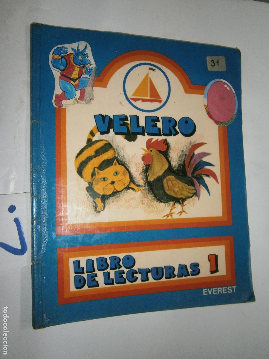 Libros de segunda mano: ANTIGUO LIBRO DE TEXTO - LIBRO DE LECTURAS (VELERO) - Foto 1