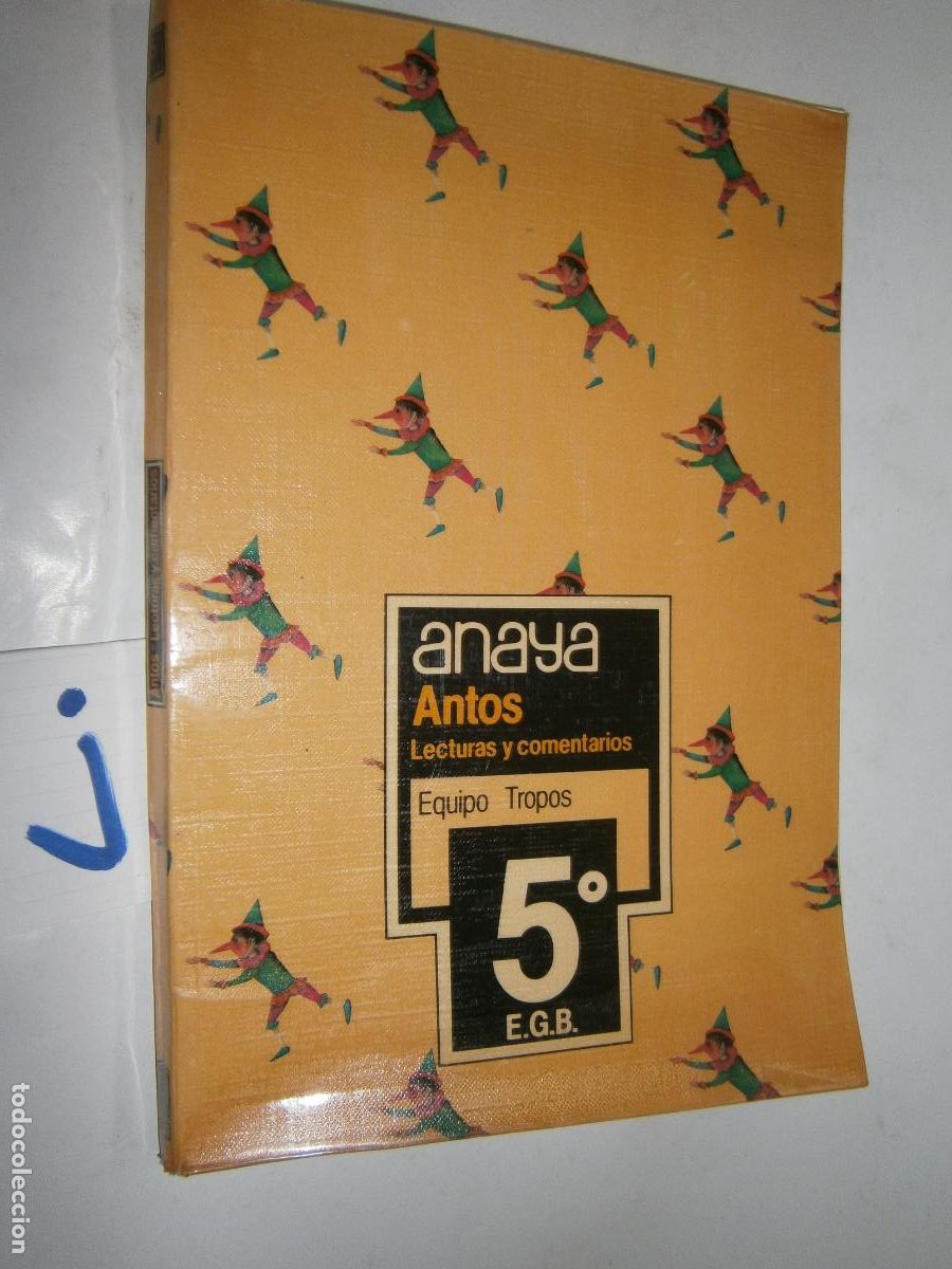 Libros de segunda mano: ANTIGUO LIBRO DE TEXTO - LECTURAS Y COMENTARIOS 5&ordm; - Foto 1