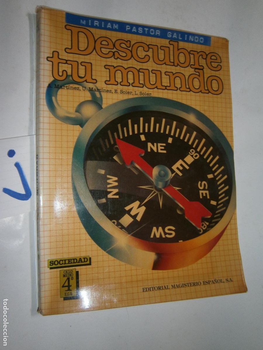 Libros de segunda mano: ANTIGUO LIBRO DE TEXTO - SOCIEDAD 4&ordm; - Foto 1